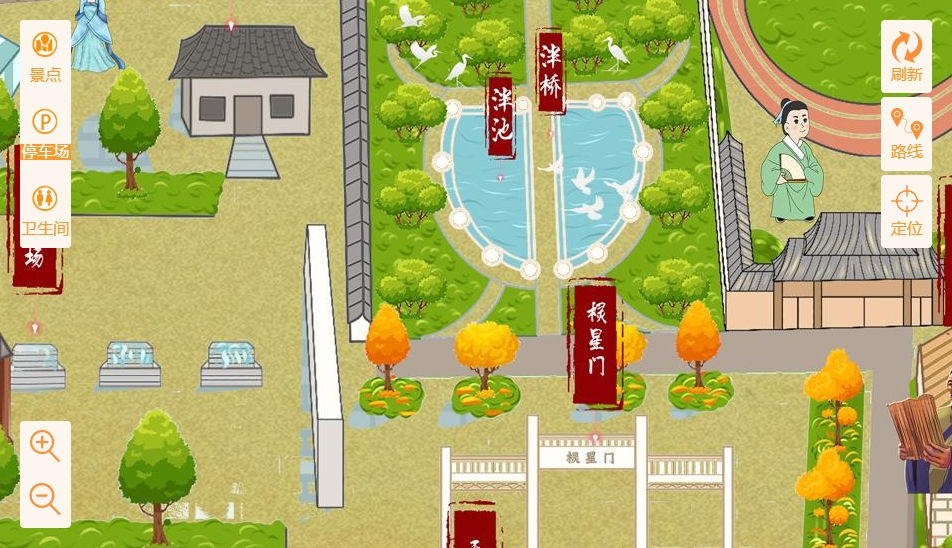 商州手绘地图景区语音讲解导览系统：智慧景区建设的基石